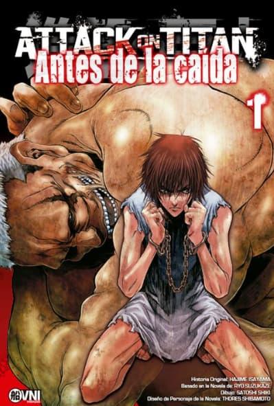 MANGA Attack On Titan Antes de la Caida