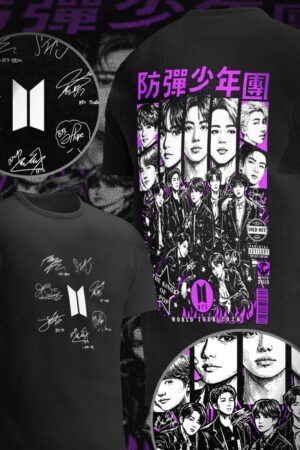 REMERA BTS King (doble estampa)