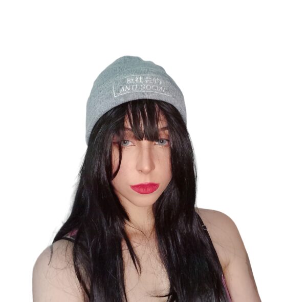 GORRO DE LANA Anti Social