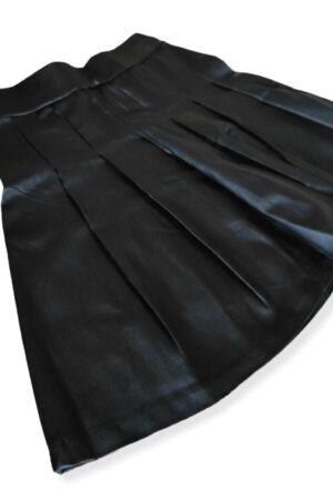 POLLERA Engomada Negra Colegial