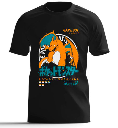 REMERA Pokemon Charizard