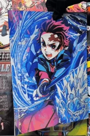 POSTER 3D Demon Slayer 02 (40 x 30cm)