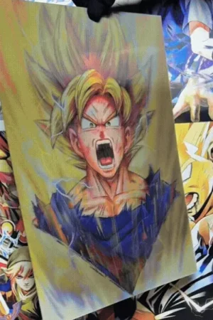 POSTER 3D Dragon Ball Goku (40 x 30cm)