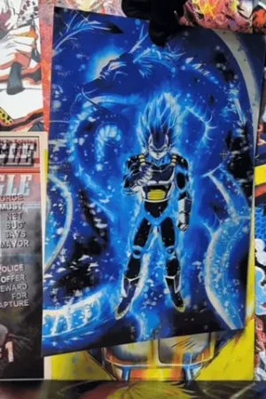 POSTER 3D Dragon Ball Super (40 x 30cm)