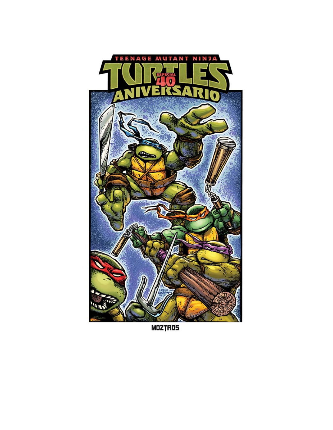 COMIC Tortugas Ninja: Aniversario 40 años